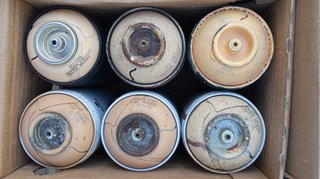 Lote Sprays Montana Graffitis.