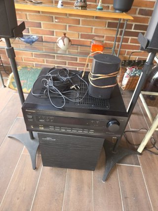 Sistema Cine Pioneer Amplificador Subwoofer