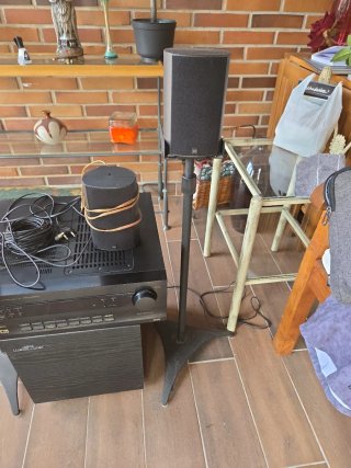 Sistema Cine Pioneer Amplificador Subwoofer