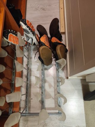 Organizador de armario metálico