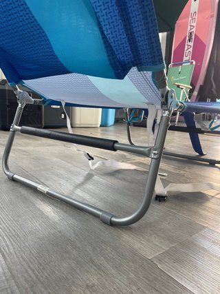 Tumbona reclinable piscina multicolor