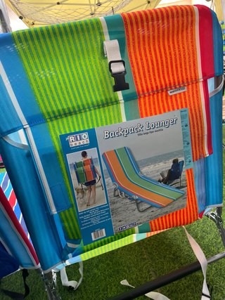 Tumbona reclinable piscina multicolor