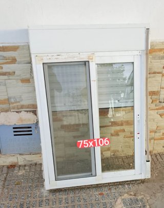 Ventana aluminio corredera 150x120