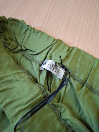 Pantaloni donna verdi