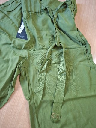 Pantaloni donna verdi