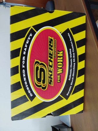 Skechers Calzado de Protección Negro/Azul