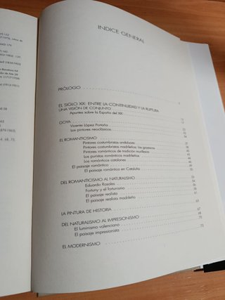 Libro arte: Pintura Española de Goya al presente
