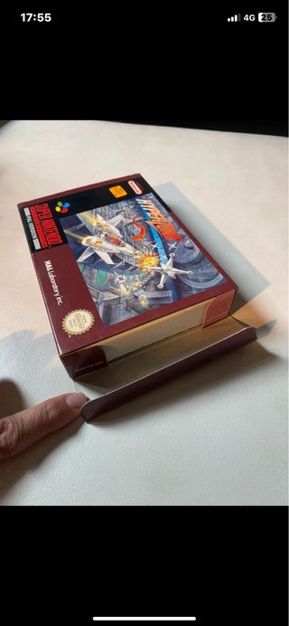 Hyperzone SNES PAL ESP