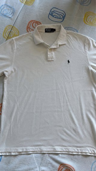 Polo Ralph Lauren Blanco Talla L Hombre