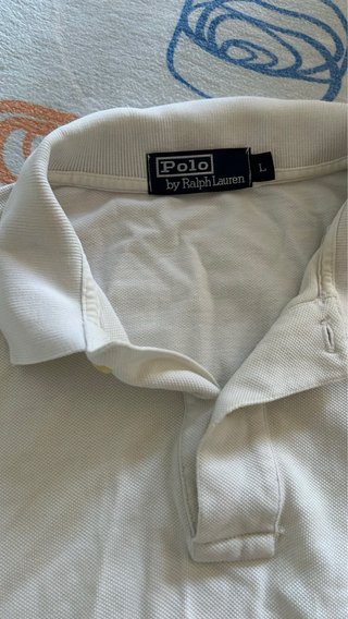 Polo Ralph Lauren Blanco Talla L Hombre