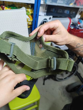 Máscaras Airsoft Tácticas