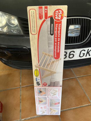 Triángulo de escalada madera premium LIDL sin usar