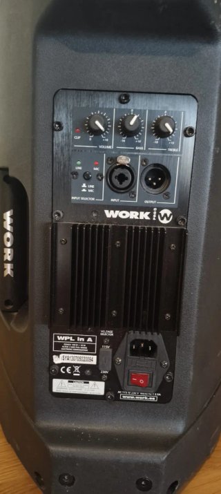 Altavoz WORK negro