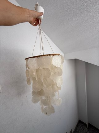 Lámpara colgante escamas grandes