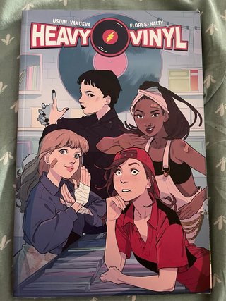 Heavy vinyl manga