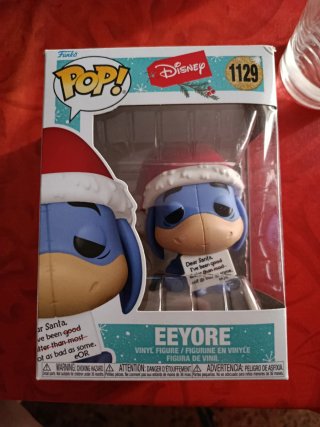 Funko Pop Eeyore Disney 1129 Navideño