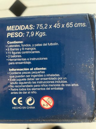 Futbolín Minigols Figuras Intercambiables