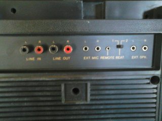Radio Cassette Vela Disco Lite DK 9000 vintage