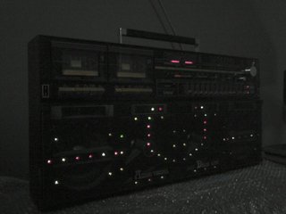 Radio Cassette Vela Disco Lite DK 9000 vintage