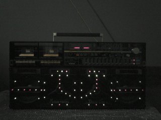 Radio Cassette Vela Disco Lite DK 9000 vintage
