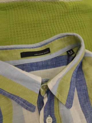 Camisa Armand Basi Rayas Talla M Hombre