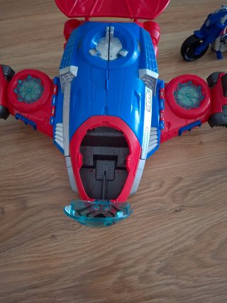 Nave Spiderman, Moto y Coche
