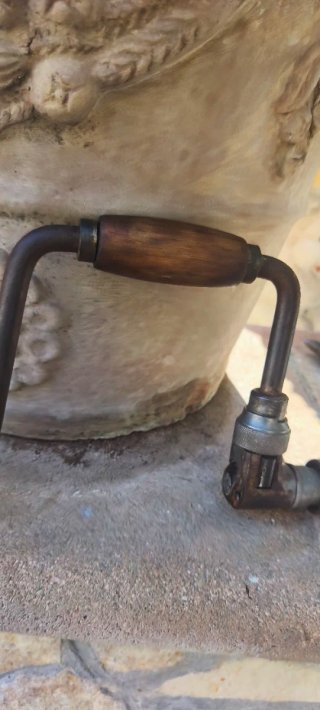 Succhiello Trapano a Manovella Vintage Anni '60
