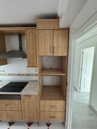 Cocina con campana extractora