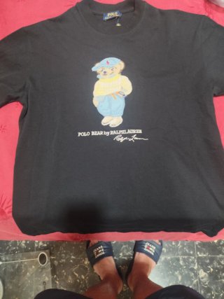 Polo Ralph Lauren Camiseta Negra Talla S
