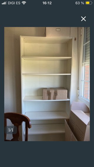 Librería Billy Ikea Blanca