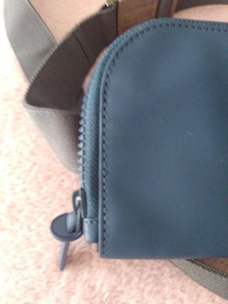 Riñonera Mandarina Duck Gris/Azul