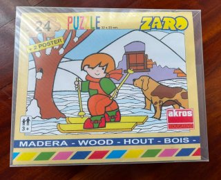 Puzzles Zaro Madera (9, 15, 24 piezas)