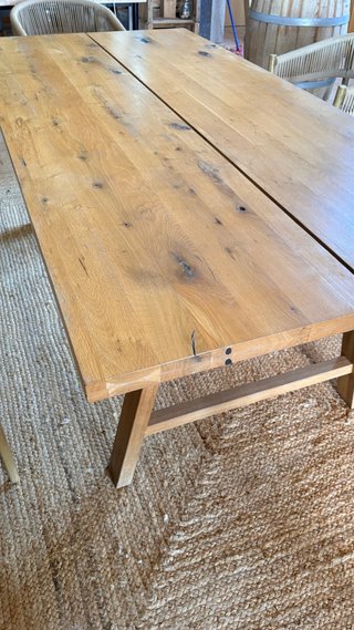Mesa comedor modelo oak split de 200x95