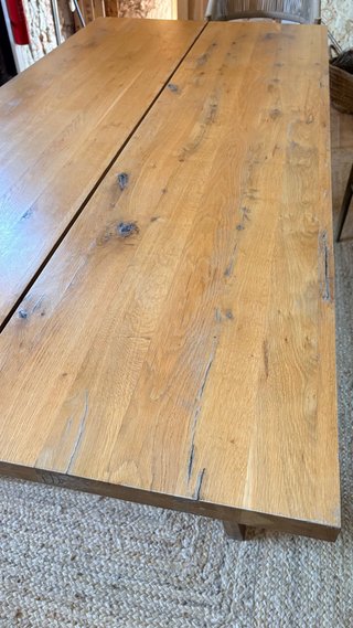 Mesa comedor modelo oak split de 200x95