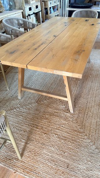 Mesa comedor modelo oak split de 200x95