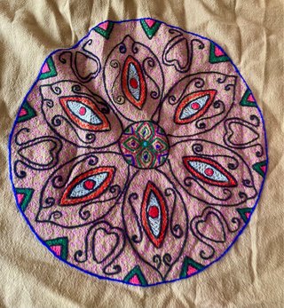 Vestido largo étnico hippie talla S