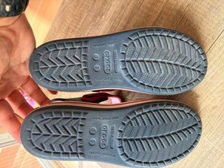 Sandalias Crocs J2 Azul y Rojo
