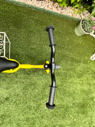 Bicicleta sin pedales Sawyer amarilla