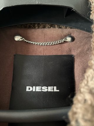 Abrigo Diesel Lana Verde Talla L