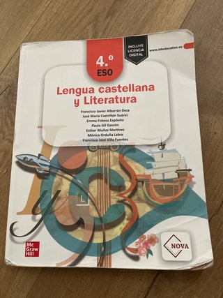 Lengua castellana y Literatura 4o ESO