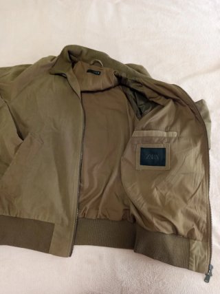 Chaqueta Zara Hombre Talla M Marrón