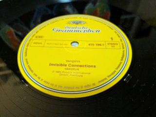 Vangelis Invisible Connections LP Vinilo