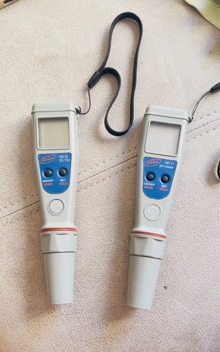 Medidor pH y EC/TDS Adwa AD11 y AD32