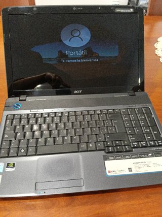 Portátil Acer Aspire 5737z Negro