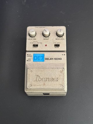 Ibanez DE7 Delay Echo Pedal Guitarra
