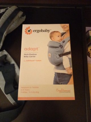Mochila Portabebés Ergobaby Adapt Gris