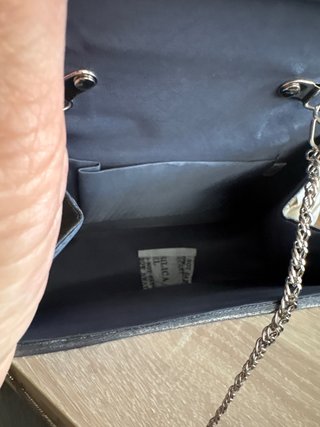 Bolso de fiesta plateado