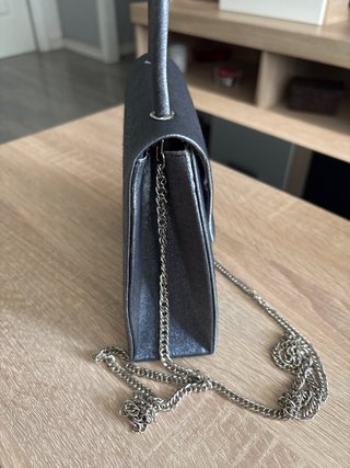 Bolso de fiesta plateado