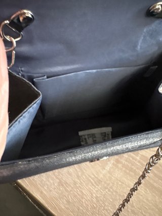 Bolso de fiesta plateado