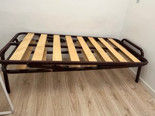 Somier doble metálico y de madera